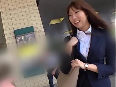 長い髪の毛が一際男を引き寄せる美人OLナンパ→営業途中のお姉さんをホテルに連れ込んで枕営業ｗｗｗ