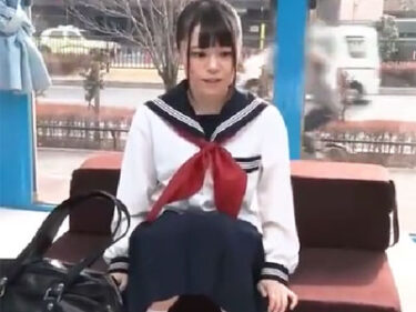 アイドル級の制服JKがMM号で騙され犯され激カワイキ顔披露